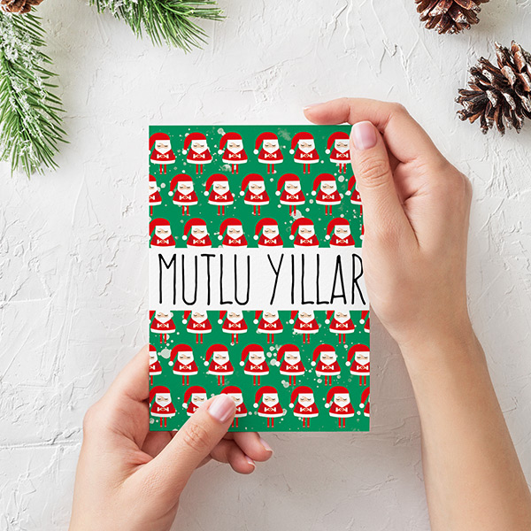 Mutlu Yıllar Tebrik Kartı2