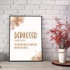 Depresso Tasarım Poster