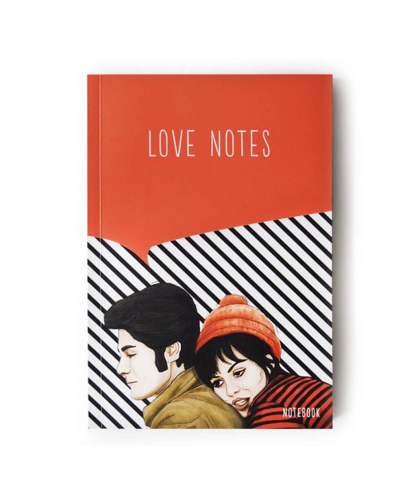 Love Notes Çizgili Defter (A5)