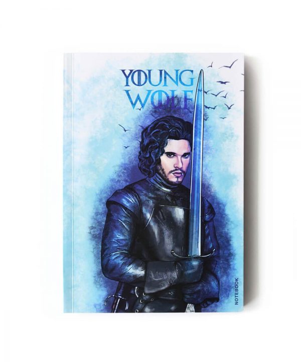 Young Wolf Çizgisiz Defter (A5)