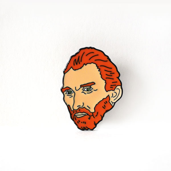 Van Gogh Tasarımlı Broş