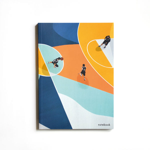 Basketball Noktalı A5 Defter.