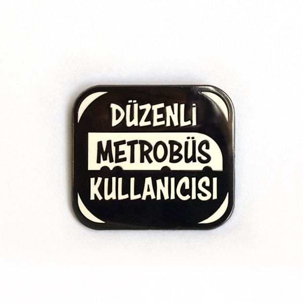 Düzenli Metrobüs Kullanıcısı Tasarımlı Broş